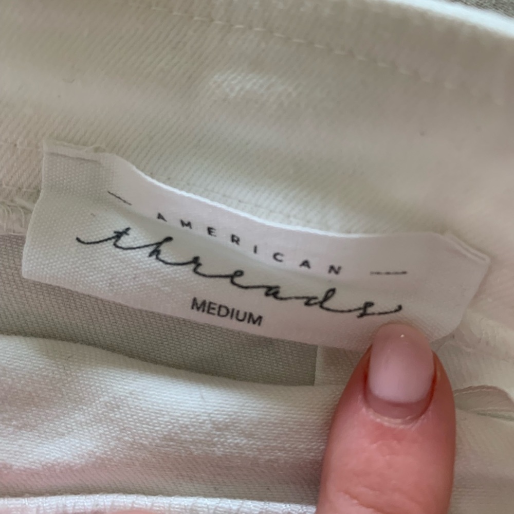 American Threads white skort - Picture 3 of 4